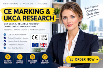 research ce marking and ukca requirements for your product