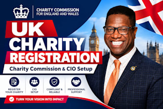 register UK charity charity commission cio registration nonprofit setup