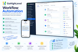 build and test gohighlevel workflow automation