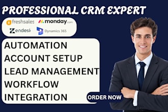 monday crm dynamics 365 freshsales zendesk integration and workflow automation