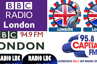 promote your song to london radio stations and independent music broadcasters
