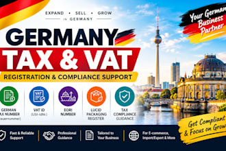 register german tax number, vat id, eori, lucid, llc
