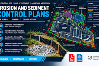 draft erosion and sediment control construction site plans