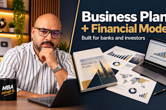 write an investor ready business plan with a 5 year financial model