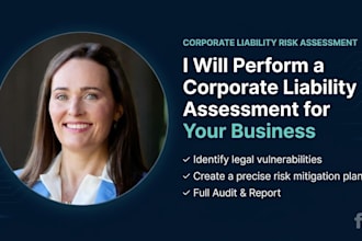draft a contractor and vendor liability risk assessment report