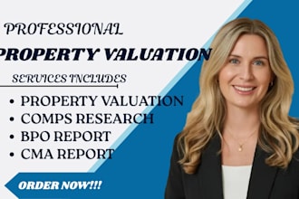 property valuation, real estate bpo reports, arv, comps commercial bpo