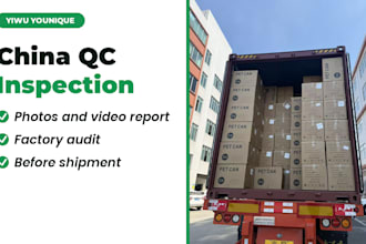 do product quality inspection and factory audit in china