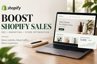 boost shopify sales, shopify marketing, shopify promotion, ecommerce marketing