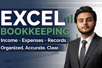 do bookkeeping, expense tracking and financial records in excel
