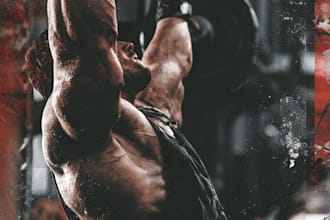 create sports flyer, gym flyer, and fitness flyer poster