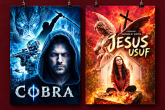 make creative movie poster design, film poster