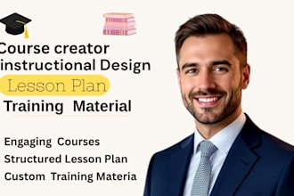be your course creator instructional designer and lesson planner