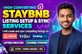 create and sync compelling listings across airbnb, vrbo, expedia and booking com