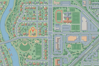 make 2d property location maps, neighborhood maps and vector site plans