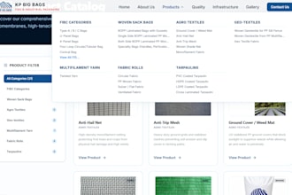 build a business catalogue website with admin panel