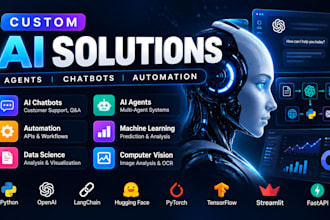 build ai agents, chatbots and automation