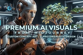 create professional photorealistic ai images and custom visual concepts