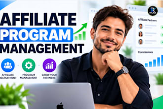 manage your affiliate program and run targeted affiliate recruitment