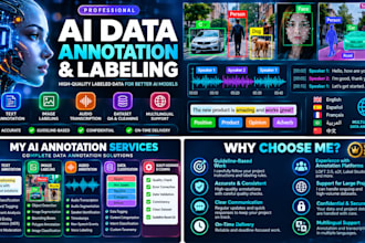 do ai data annotation, data labeling and audio transcription