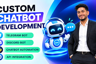 create telegram bot, manychat automation, whatsapp automation, discord