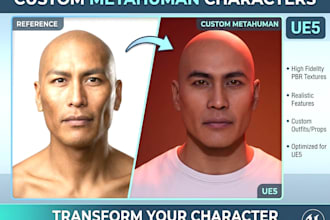 create and customize metahuman characters in unreal engine 5
