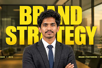 develop your brand strategy, positioning, and brand voice
