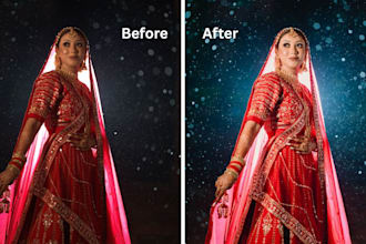professionally edit your wedding photos