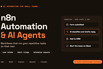 build n8n automation workflows and n8n ai agents