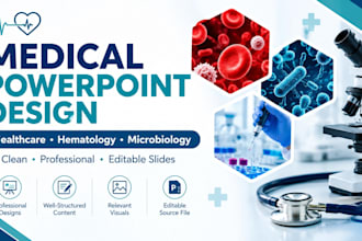 design medical and healthcare powerpoint presentations