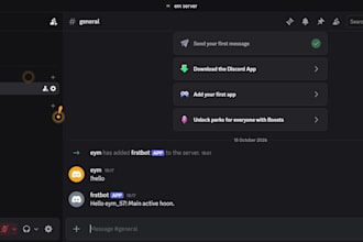 create a custom discord bot using python