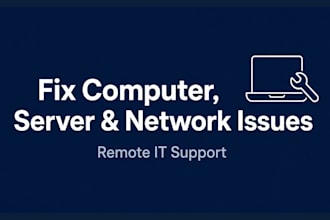 fix your computer, server, or home network issues