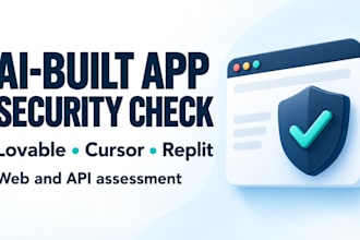 review your lovable cursor or replit web app for security issues