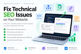 fix technical SEO issues on your website