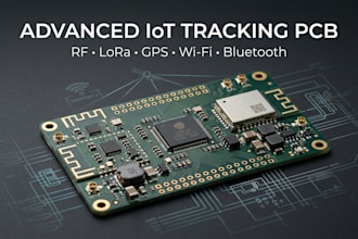 do advanced iot tracking pcb with multilayer routing rf optimization lora gps