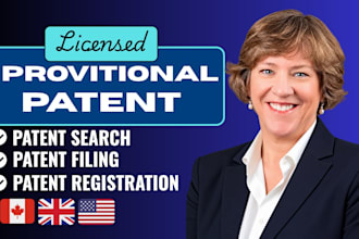 search,draft and file your provisional patent
