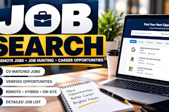 do targeted job search and find remote jobs matching your CV