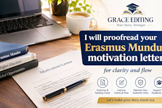 proofread your erasmus mundus motivation letter for clarity and flow