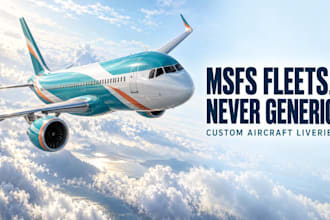do custom livery design, airplane livery for msfs 2024 flight simulator