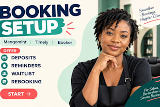 setup mangomint deposit policies timely reminders booker waitlist rebooking flow