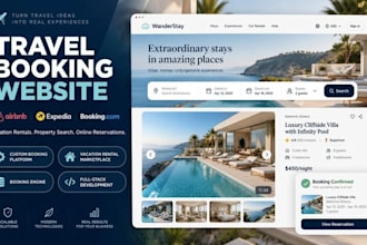 clone build airbnb expedia booking com vacation rental full stack web developer
