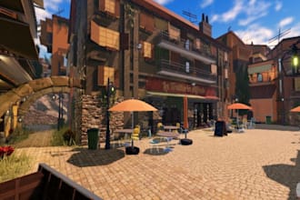 design realistic roblox city maps and roleplay enviroment