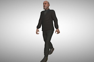 design a custom lowpoly ps2,3d character model,retro npc for your game,n64 style