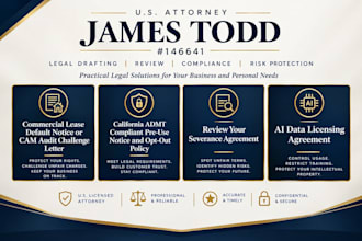 draft california admt compliance notice and opt out policy as US attorney ai law