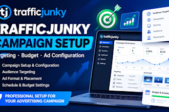 set up and configure your trafficjunky advertising campaign