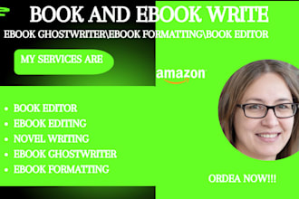 be your ebook ghostwriter and write your nonfiction book