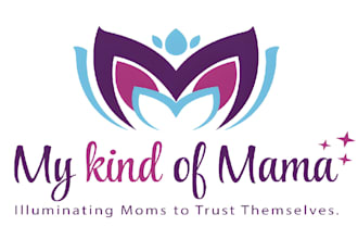 create day care, child care, baby shop, school and kids logo