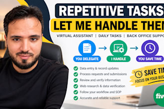 be your virtual assistant for day to day business tasks