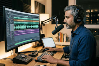 narrate, edit and master your audiobook professionally