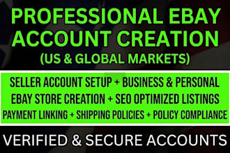ebay seller account ebay store creation ebay store setup ebay account creation
