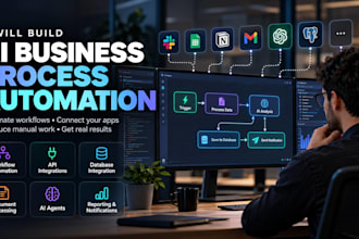 build ai powered business process automations